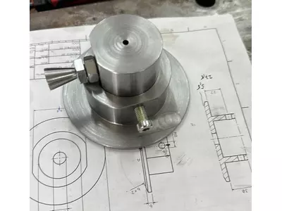 Locking mechanism for winding machine